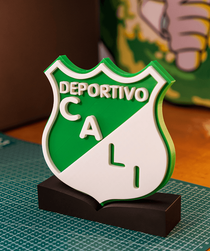 Escudo Deportivo Cali 3D view 3
